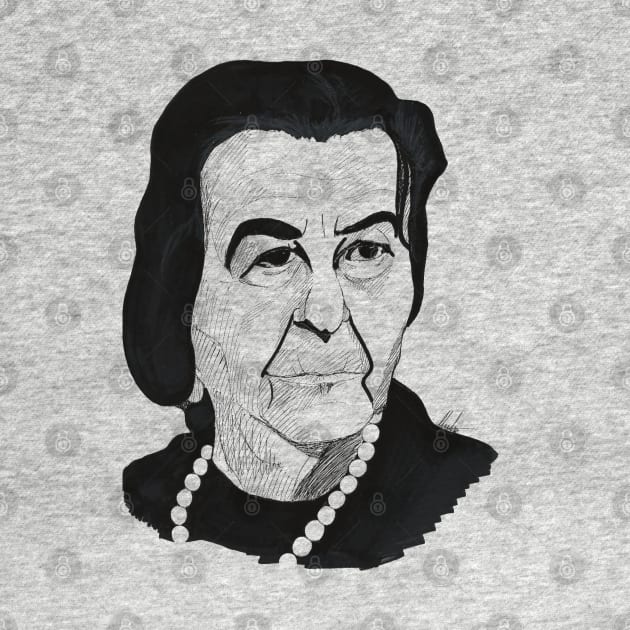 Golda Meir by Aviva Bubis